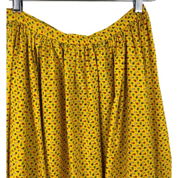 Vintage 70s Hickory Farms Employee Uniform Handmade Prairie Dress Costume Set - Picture 10 of 16